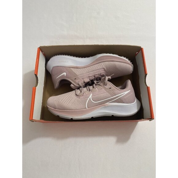 New Women’s Size 11 Barely Rose Nike Air Zoom Pegasus 38 Running Shoe CW7358 601 - Picture 1 of 10